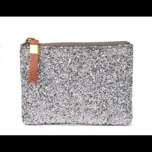 🔥Sale-Madewell Leather Glitter Pouch